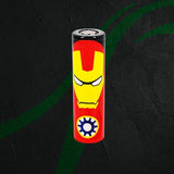 Battery Cover The Vapery 18650 Battery Re-Wraps (Super Heros) Iron Man