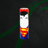 Battery Wraps The Vapery 18650 Battery Re-Wraps (Super Heros) Superman