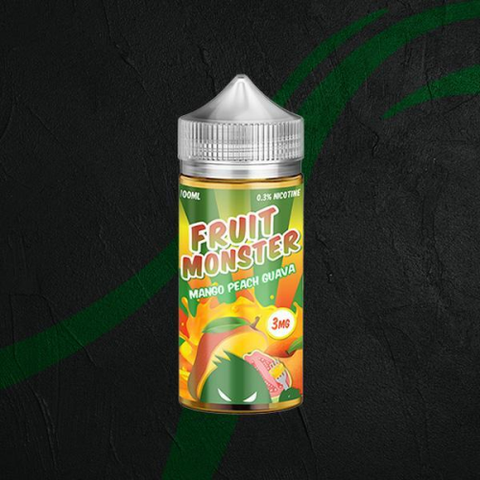 E-Liquid The Vapery Fruit Monster - Mango Peach Guava 3mg / 100ml