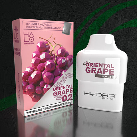 Disposable Pod Hydra Halo - Hydra Heds Oriental Grape / 20mg