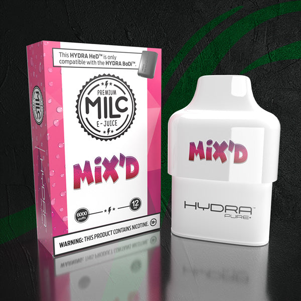 Replacement Pods Hydra MILC - Hydra Heds MIX'D / 30mg