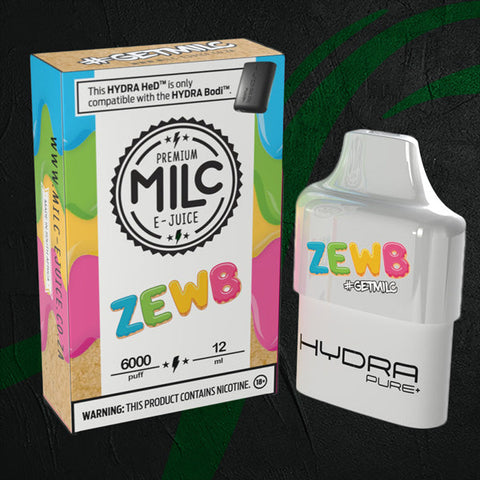 Replacement Pods Hydra MILC - Hydra Heds Zewb / 30mg