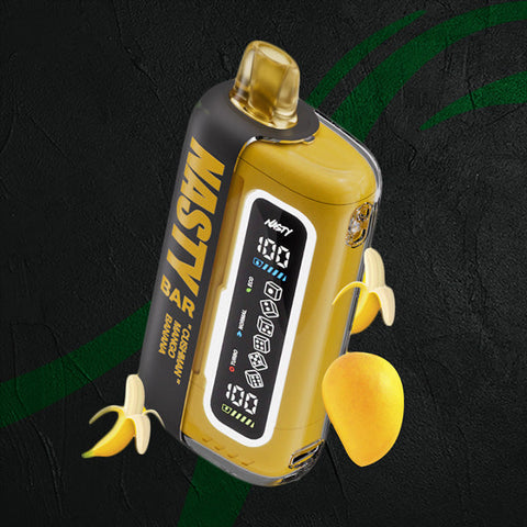 Disposable Device Nasty Juice CO Nasty Bar - 20000 Puff Disposable Device Cushman Mango Banana / 50mg