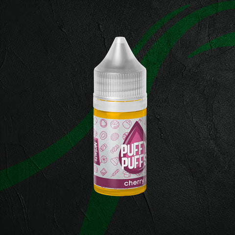 E-Liquid Puffy Puffs Puffy Puffs - Cherry Menthol Nic Salt 15mg / 30ml