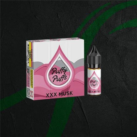 E-Liquid Puffy Puffs - Salt Nic Puffy Puffs - XXX Musk Nic Salt