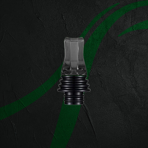 Drip Tip The Vapery The Vapery - 510 Drip Tip Flat Collection Tall Black