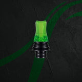 Drip Tip The Vapery The Vapery - 510 Drip Tip Flat Collection Tall Green