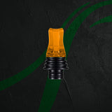 Drip Tip The Vapery The Vapery - 510 Drip Tip Flat Collection Tall Orange