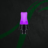 Drip Tip The Vapery The Vapery - 510 Drip Tip Flat Collection Tall Purple