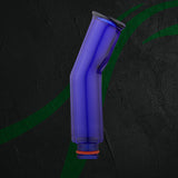 Drip Tip The Vapery The Vapery - 510 Drip Tip Glass Collection Long Blue