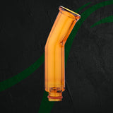 Drip Tip The Vapery The Vapery - 510 Drip Tip Glass Collection Long Orange