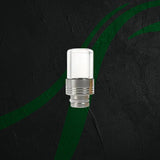 Drip Tip The Vapery The Vapery - 510 Drip Tip Glass Collection Medium Silver
