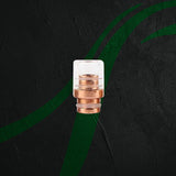 Drip Tip The Vapery The Vapery - 510 Drip Tip Glass Collection Short Rose Gold