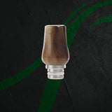 Drip Tip The Vapery The Vapery - 510 Drip Tip Ivory Collection Long Bulb Ivory