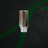 Drip Tip The Vapery The Vapery - 510 Drip Tip Ivory Collection Long Straight Ivory