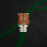 Drip Tip The Vapery The Vapery - 510 Drip Tip Ivory Collection Short Bulb Ivory