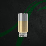 Drip Tip The Vapery The Vapery - 510 Drip Tip Metal Collection Long Gold Metal