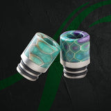 Drip Tip The Vapery The Vapery - 510 Drip Tip Resin Collection Honeycomb Resin