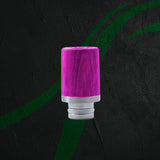 Drip Tip The Vapery The Vapery - 510 Drip Tip Wood Collection Purple