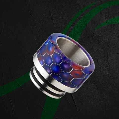 Drip Tip The Vapery The Vapery - 810 Drip Tip Resin Collection Honeycomb