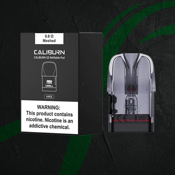 Replacement Pods Uwell Uwell - Caliburn G3 Replacement Pod 0.6 Ohms