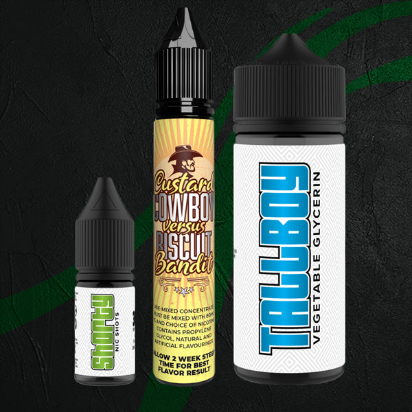 LF - Bundle Wiener Vape Co. Wiener Vape Co. - Custard Cowboy Long-Fill Combo 2mg / 120ml