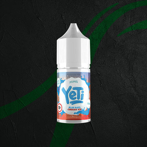 E-Liquid Yeti E-Liquid Yeti E-Liquid - Blue Razz Cherry Ice Nic Salt 35mg / 30ml