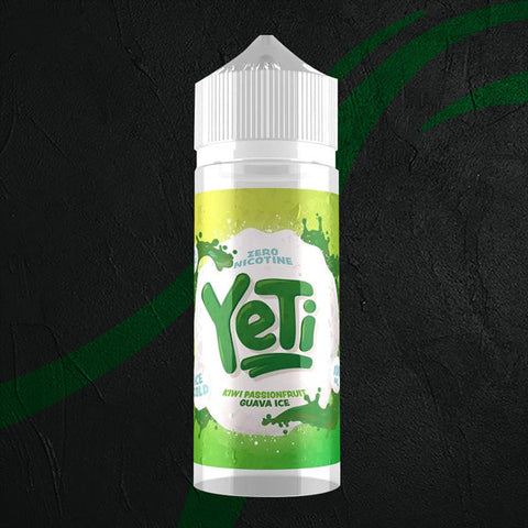 E-Liquid Yeti E-Liquid Yeti E-Liquid - Kiwi Passionfruit Guava 3mg / 100ml