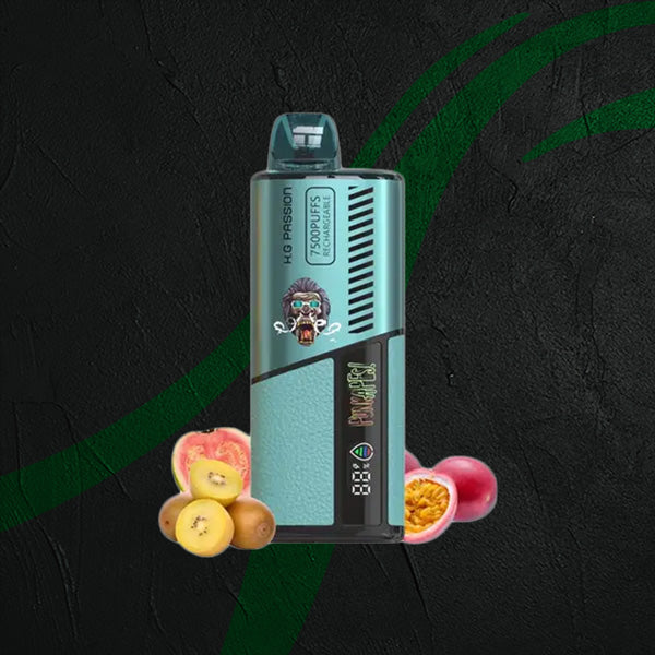 Disposable Device YumME YumMe Bar - PunkApes 7500 Puff Disposable Device Kiwi Passionfruit Guava / 50mg