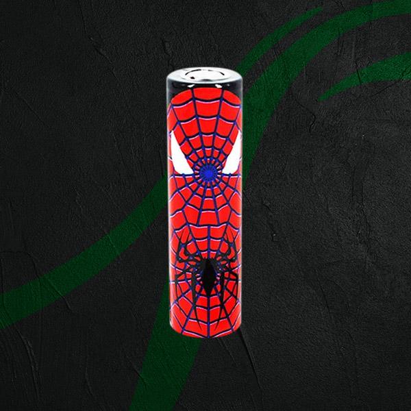 spiderman vape battery 18650 Battery Re-Wraps (Super Heros) – The Vapery