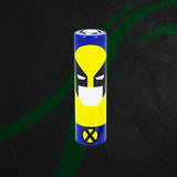 Battery Cover The Vapery 18650 Battery Re-Wraps (Super Heros) Wolverine