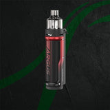 Starter Kit Voopoo VOOPOO - Argus X 80W Pod Mod Kit Litchi Leather Red