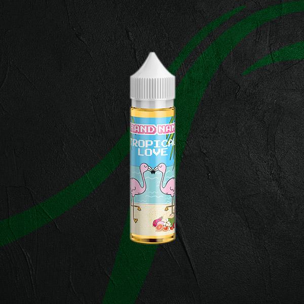 E-Liquid Brand Name Brand Name - Tropical Love 0mg / 30ml