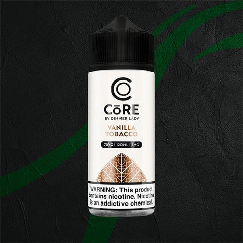 E-Liquid Dinner Lady (UK Premium) Dinner Lady Core Series - Vanilla Tobacco 3mg / 120ml