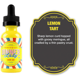 E-Liquid Dinner Lady (UK Premium) Dinner Lady - Lemon Tart