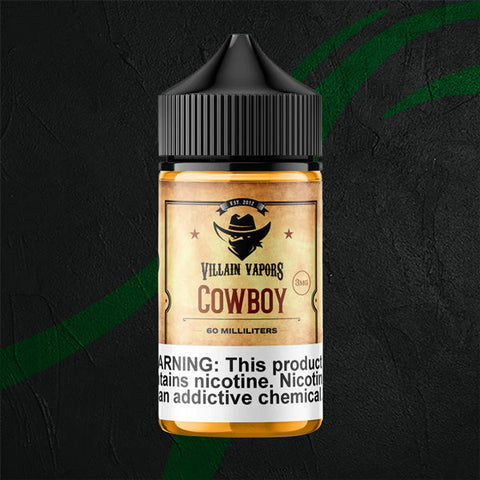 E-Liquid Five Pawns (USA Premium) Five Pawns Legacy Collection - Villain Vapors Cowboy 3mg / 60ml