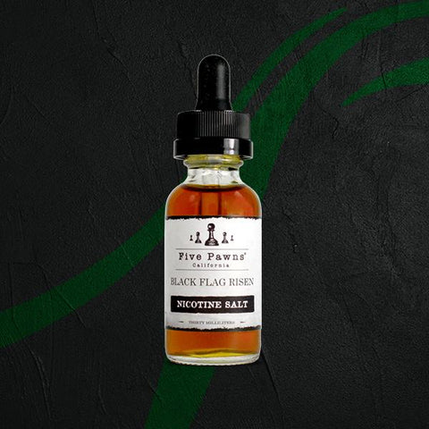 E-Liquid Five Pawns Nic Salts (USA Premium) Five Pawns Nic Salts - Black Flag Risen 30mg / 30ml