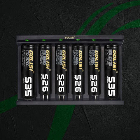 Chargers Golisi Golisi - Needle 6 USB Battery Charger