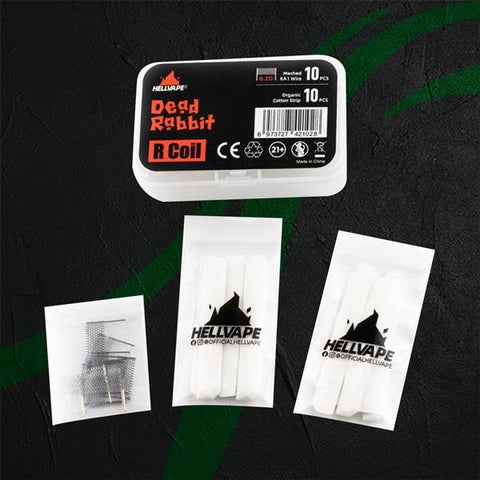 Mesh Sheets Hellvape Hellvape - Dead Rabbit R Coil Kit 0.2 Ohms