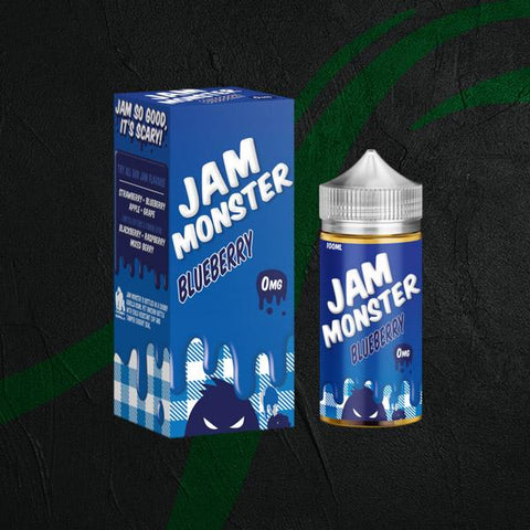 E-Liquid Jam Monster Jam Monster - Blueberry 3mg / 100ml