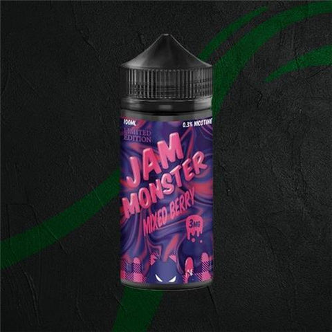 E-Liquid Jam Monster Jam Monster - Mixed berries 3mg / 100ml