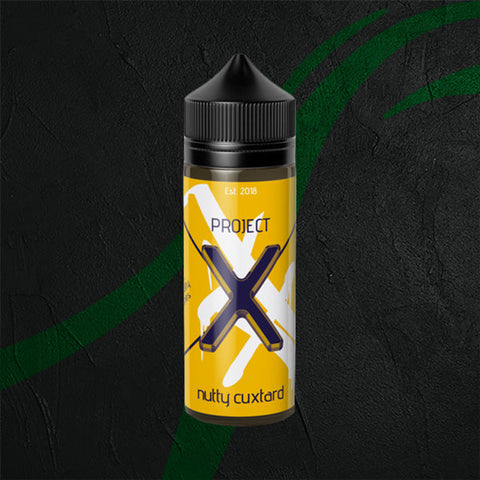 E-Liquid Project X E-Liquid Project X E-Liquid - Nutty Cuxtard 3mg / 120ml