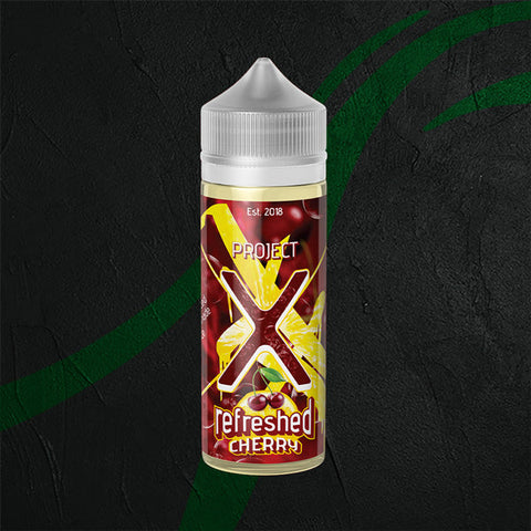 E-Liquid Project X E-Liquid Project X E-Liquid - Refreshed Cherry 3mg / 120ml