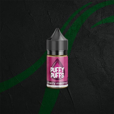 E-Liquid Puffy Puffs Puffy Puffs - Cherry Menthol MTL 12mg / 30ml