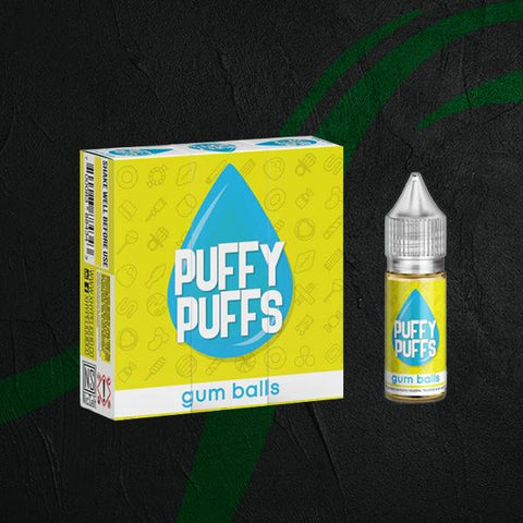 E-Liquid Puffy Puffs - Salt Nic Puffy Puffs - Nic Salt - Gum Balls