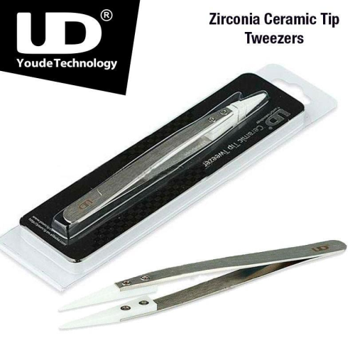 Tools The Vapery UD - Zirconia Ceramic Tip Tweezers (Sharp)