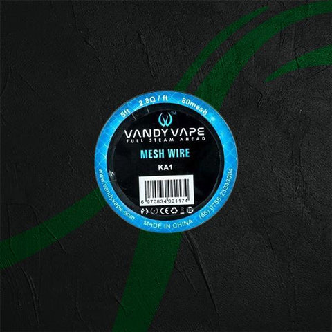 Wire Vandy Vape Vandy Vape - KA1 80Mesh Wire Spool (5ft)