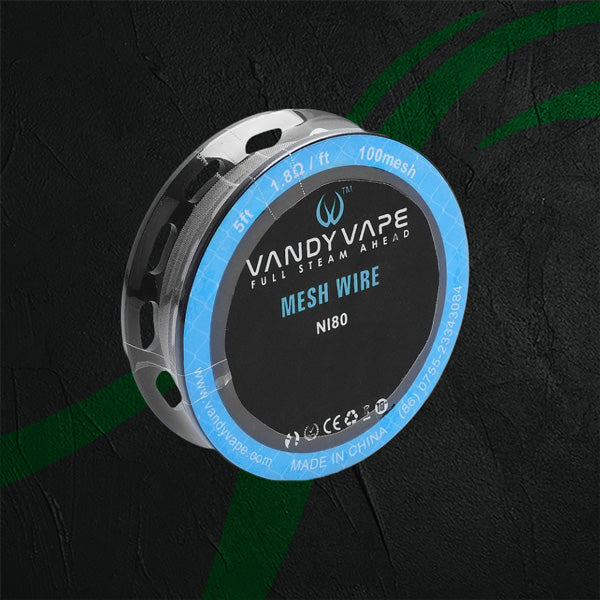 Wire Vandy Vape Vandy Vape - Ni80 100Mesh Wire Spool