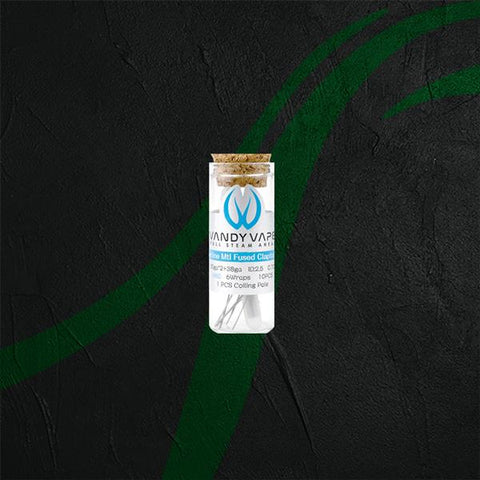 Coil Vandy Vape Vandy Vape - Superfine MTL Performance Prebuilt Coils Ni80 Fused Clapton 30GA*2+38GA