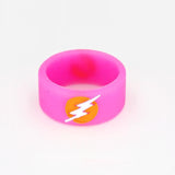 Vape Band The Vapery Vape Band - Embossed Superhero Style Pink Flash